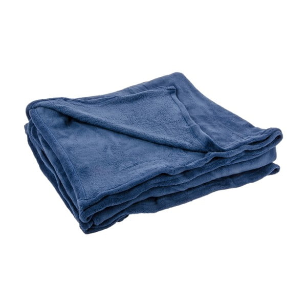 Narzuta na łóżko Sherpa Blue, 240x260 cm