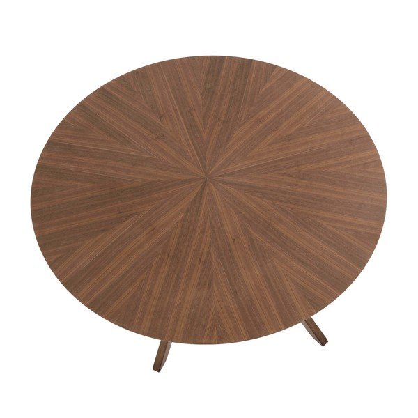 Stół w dekorze drewna orzechowego sømcasa Carmel, ⌀ 120 cm-image-4