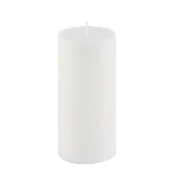 Biała świeczka Ego Dekor Cylinder Pure, 50 h