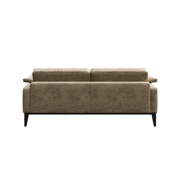 Beżowa sofa ze sztucznej skóry MESONICA Musso, 173 cm-image-3