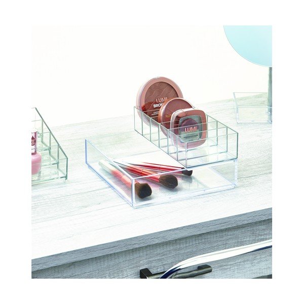Przezroczysty organizer iDesign Clarity, 20x20 cm-image-1