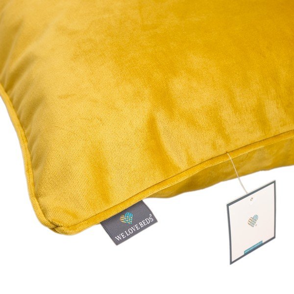 Żółta poszewka na poduszkę WeLoveBeds Dijon, 40x60 cm-image-2