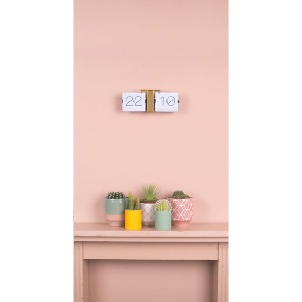 Biały zegar Karlsson No Case-image-1