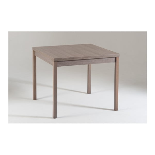 Szary drewniany stół rozkładany Castagnetti Top, 90 cm