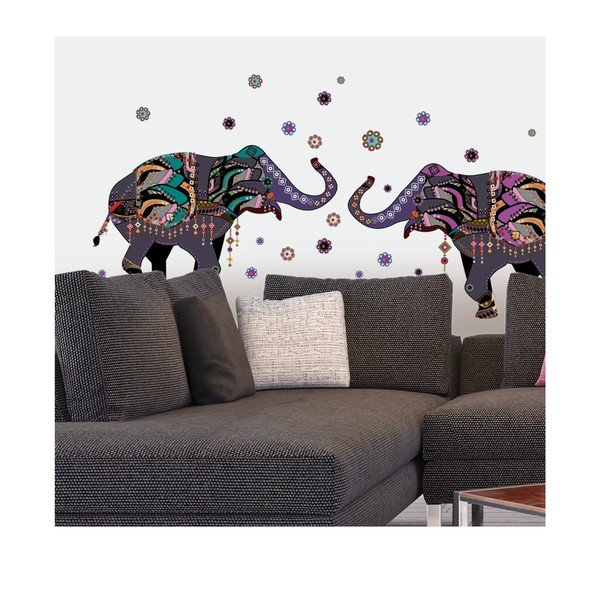 Naklejka Dancing Elephants
