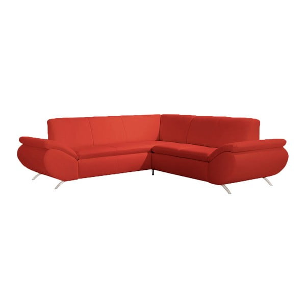 Czerwona sofa narożna Max Winzer Marseille