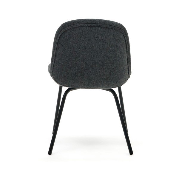 Ciemnoszare krzesła zestaw 4 szt. Aimin – Kave Home-image-2