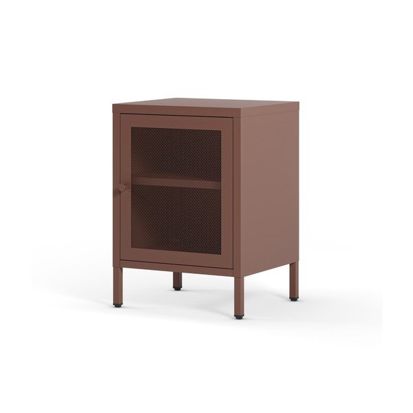 Bordowa szafka nocna Fayna – Marckeric-image-3