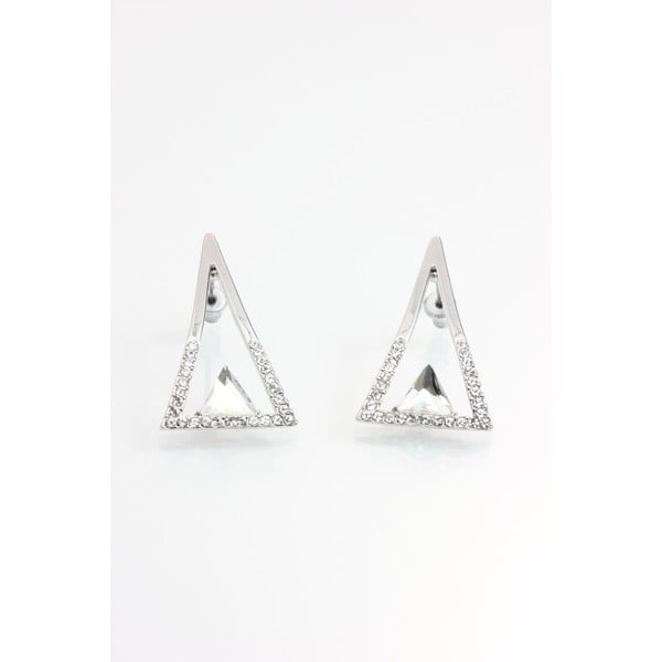 Kolczyki z kryształami Swarovskiego Yasmine Triangle