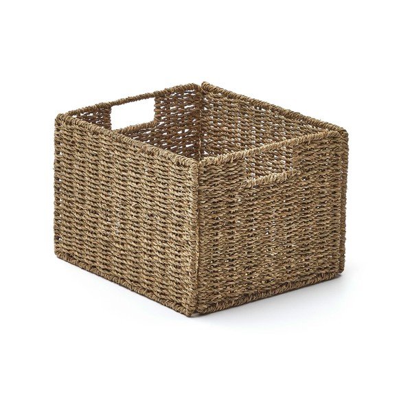 Koszyki zestaw 2 szt. do regału z trawy morskiej 32x27x22 cm Tossa – Kave Home