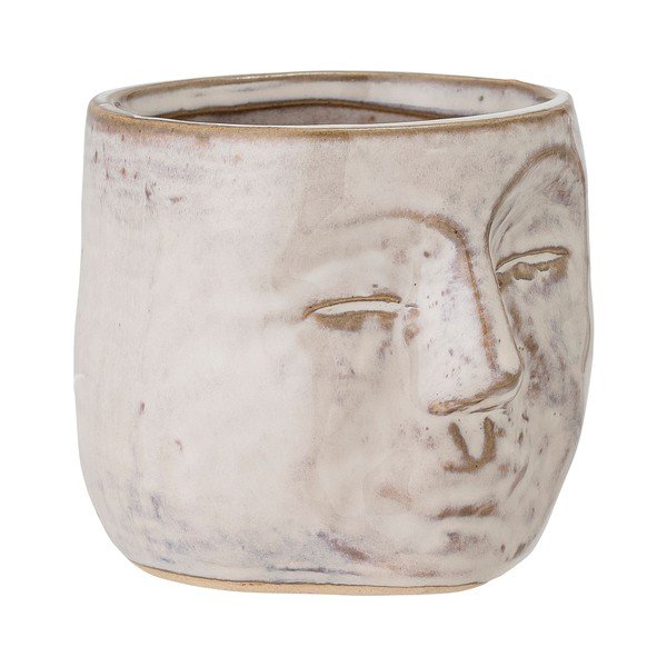 Jasnobeżowy kamionkowy świecznik Bloomingville Nowa Votive, wys. 7 cm-image-3