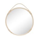 Lustro ścienne z rattanową ramą ø 50 cm Malo – House Nordic