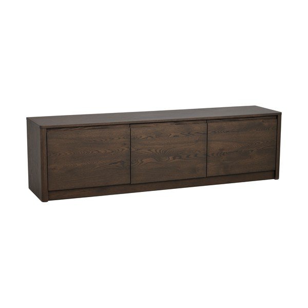 Komoda w dekorze dębu w ciemnym naturalnym kolorze 180x50x40 cm Melstone – Rowico