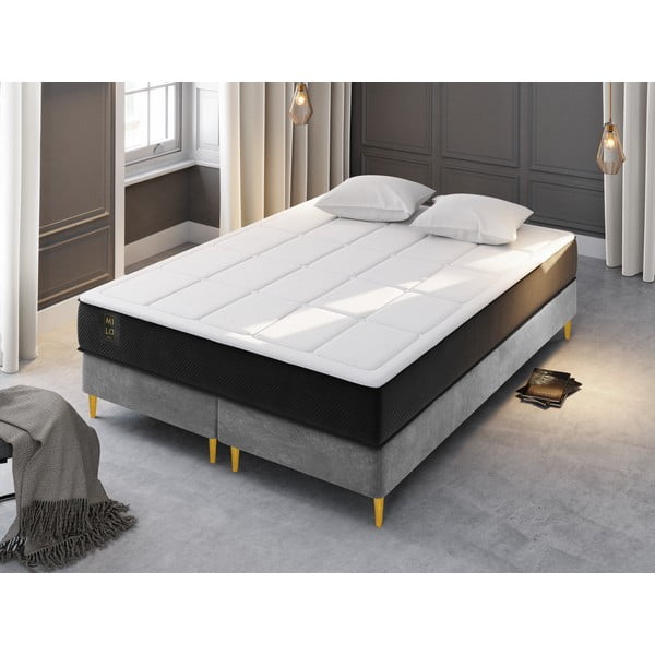 Średnio twardy sprężynowy materac 140x200 cm Galileo – Milo Casa-image-1
