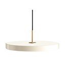 Kremowa lampa wisząca LED ze ściemniaczem i metalowym kloszem ø 43 cm Asteria Plus Medium – UMAGE