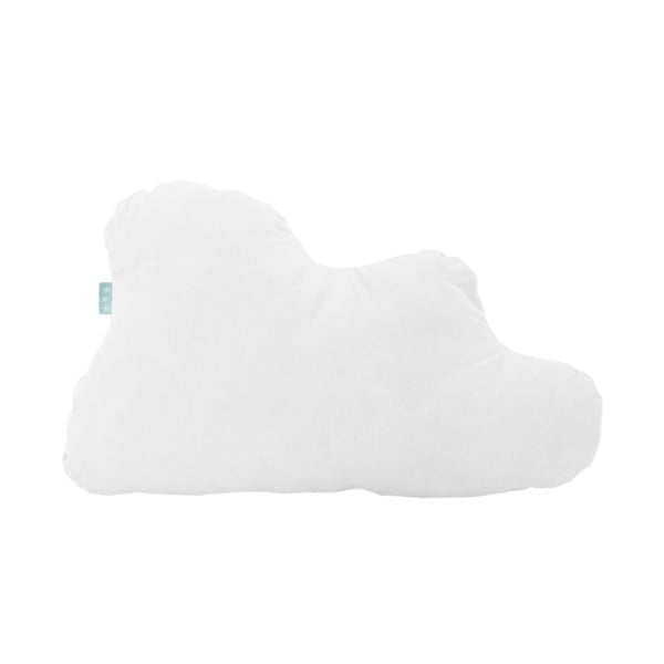 Biała bawełniana poduszka dziecięca Mr. Fox Nube, 60x40 cm