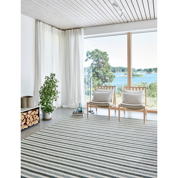 Zielono-kremowy dywan odpowiedni na zewnątrz 70x120 cm Teo Sage – Pappelina-image-2