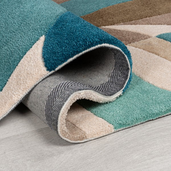 Turkusowy dywan 170x120 cm Zest Infinite – Flair Rugs-image-3