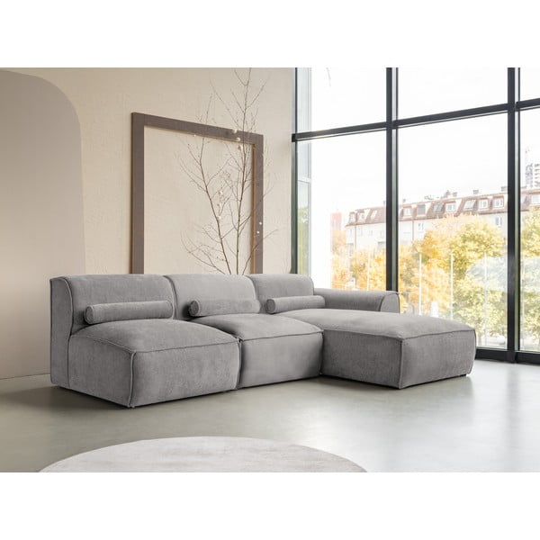 Jasnoszary narożnik (prawostronny) Flex Felix – Miuform-image-3