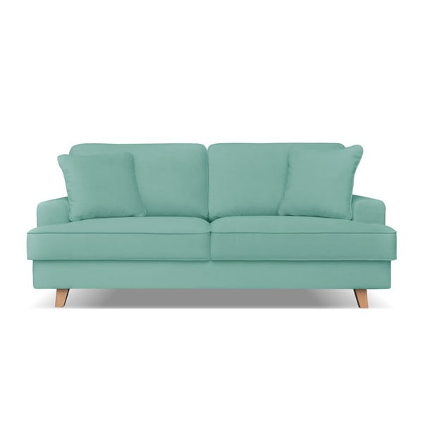 Miętowa sofa 3-osobowa Cosmopolitan design Madrid