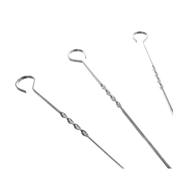 Szpikulce do szaszłyków zestaw 10 szt. ze stali nierdzewnej – Orion-image-2