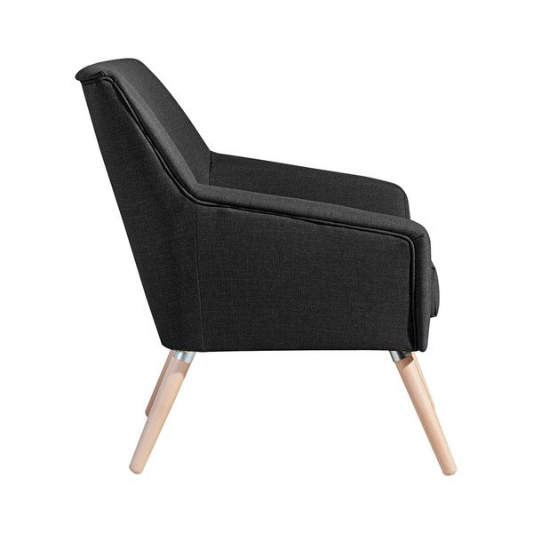 Czarny fotel Max Winzer Alegro Line-image-2