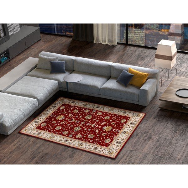 Czerwony dywan 80x150 cm Classic – Universal-image-1
