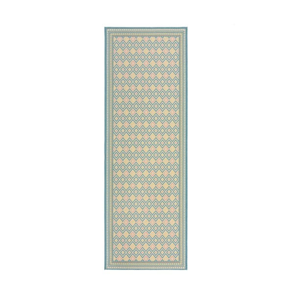 Jasnozielony dywan odpowiedni na zewnątrz 80x230 cm Coast – Flair Rugs