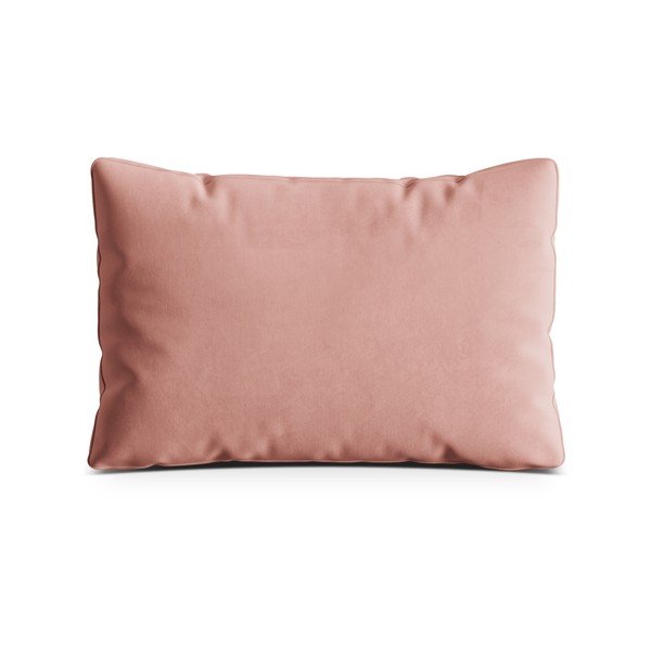 Różowa aksamitna poduszka na sofę Kemi – Cosmopolitan Design