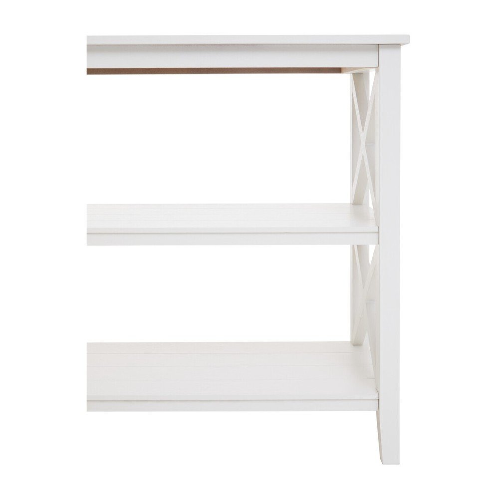 Biały regał z litego drewna sosnowego 40x81x81 cm Heritage – Premier Housewares (zdjęcie 4)