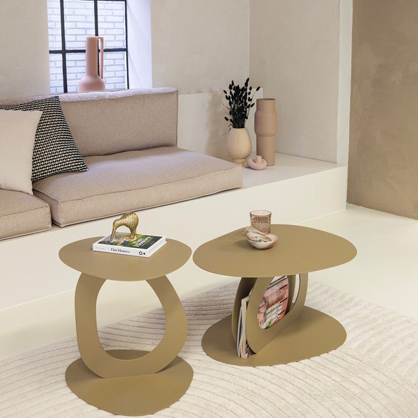 Metalowy stolik 39x46 cm Alto – Spinder Design-image-1