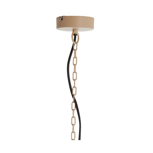 Beżowa metalowa lampa wisząca Nakisha – Light & Living-image-3