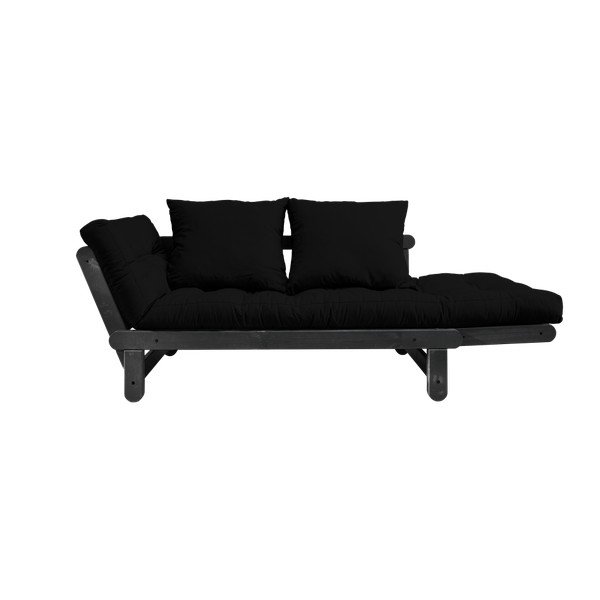 Sofa rozkładana Karup Beat Black/Black-image-1