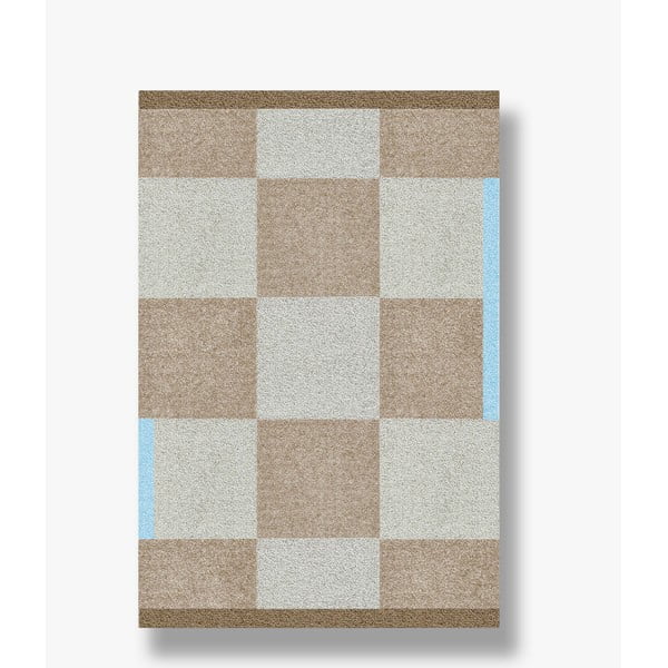 Beżowy dywan odpowiedni do prania 55x80 cm Square – Mette Ditmer Denmark
