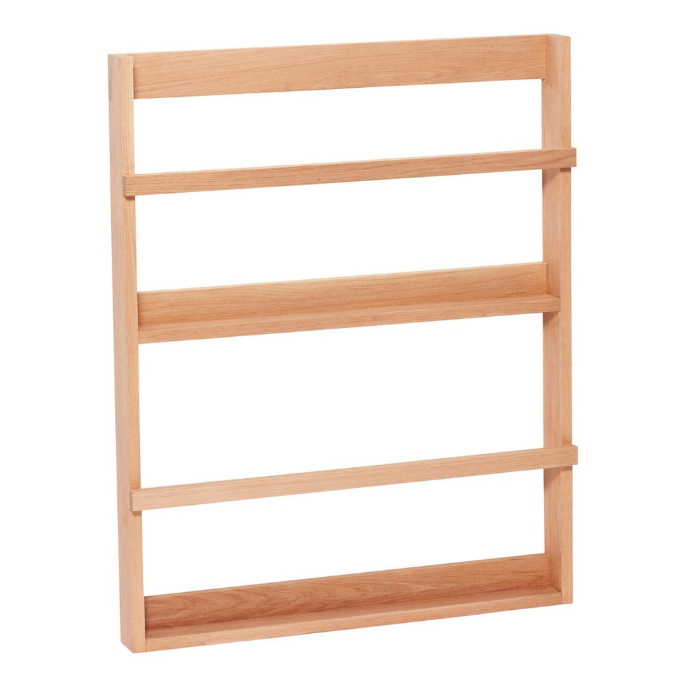 Wielopoziomowa/na zdjęcia półka z litego drewna dębowego w naturalnym kolorze 74 cm Display – Hübsch (zdjęcie 3)