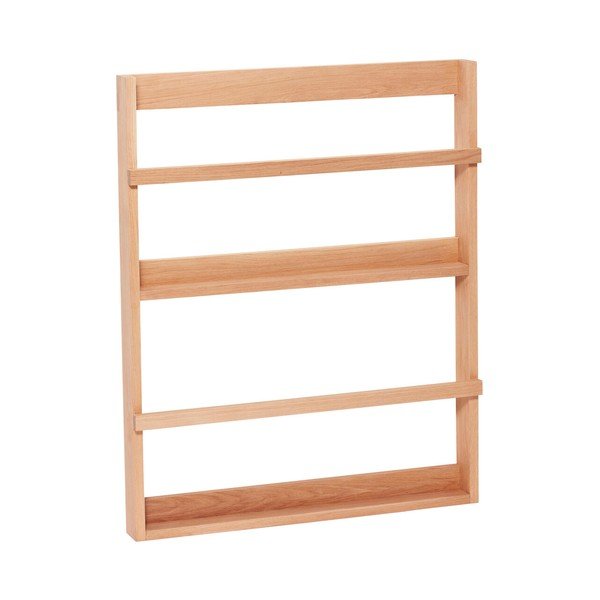 Wielopoziomowa/na zdjęcia półka z litego drewna dębowego w naturalnym kolorze 74 cm Display – Hübsch