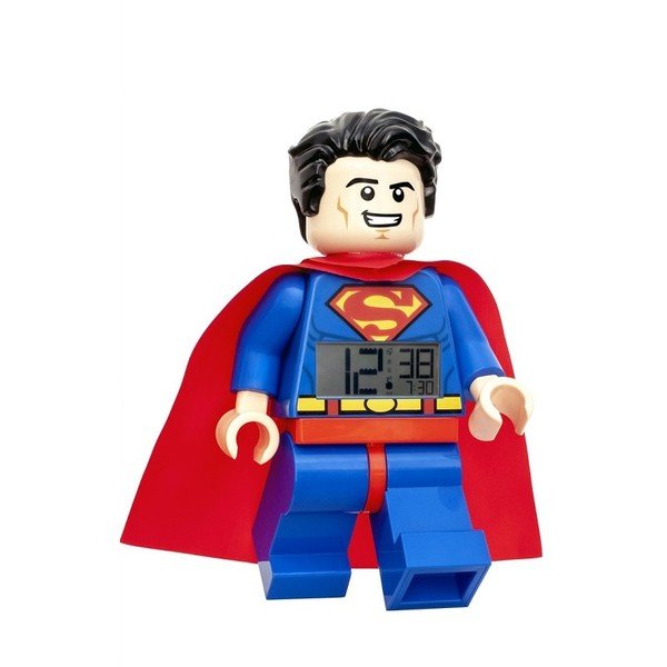 Zegar z budzikiem LEGO® Superman-image-4