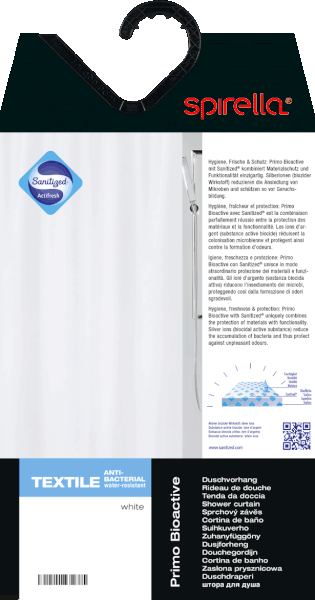 Zasłona prysznicowa 180x200 cm Primo – Spirella-image-1