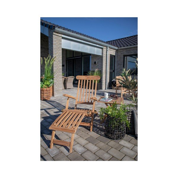 Leżak z drewna tekowego House Nordic Arrecife-image-1