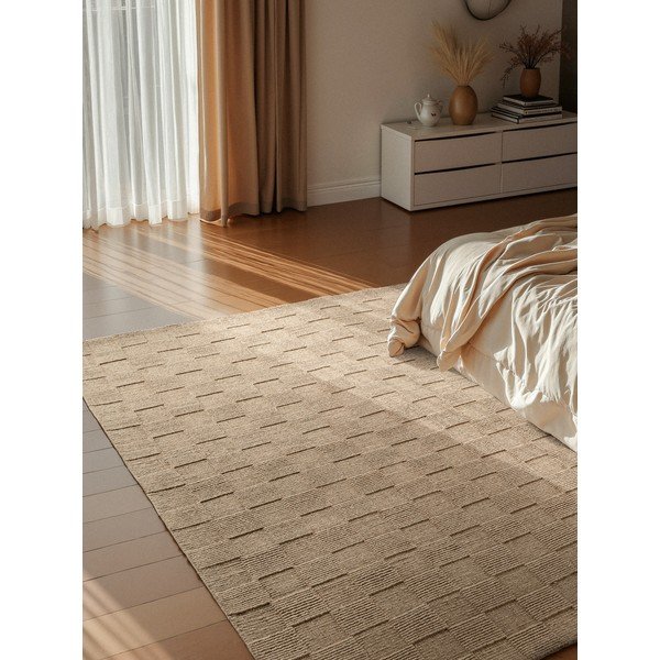 Brązowy wełniany dywan tkany ręcznie 160x230 cm Scala – Villeroy&Boch-image-1