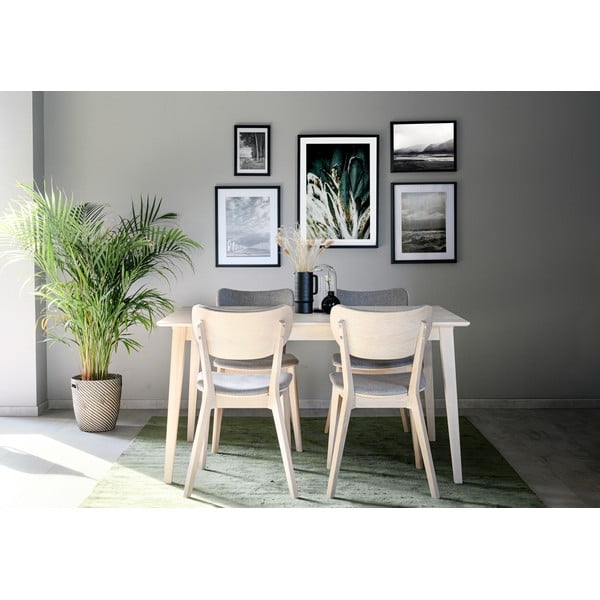 Lakierowany matowy stół z drewna dębowego Rowico Mimi, 140 x 90 cm-image-1