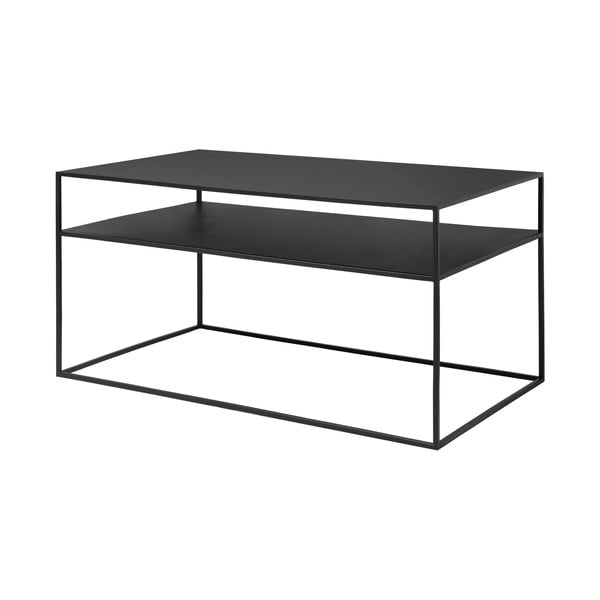 Czarny metalowy stolik 50x90 cm Fera – Blomus