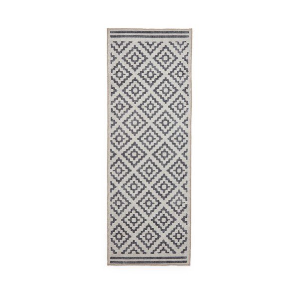 Szary chodnik odpowiedni do prania 76x230 cm Coral Grey – Think Rugs