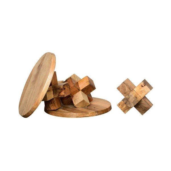 Stolik z drewna mangowca Støraa Ashland, Ø 40 cm-image-1