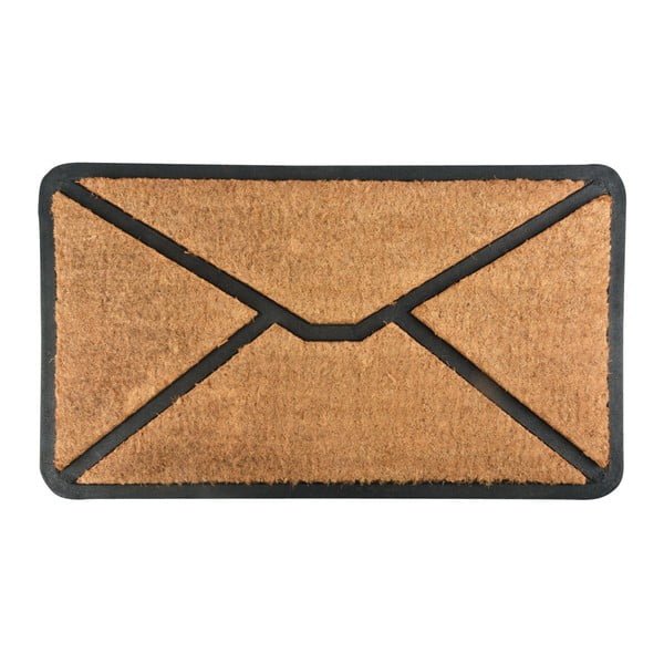 Wycieraczka z włókna kokosowego Esschert Design Envelope, 75,3x45,3 cm