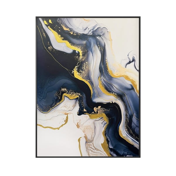 Obraz z ręcznie malowanymi elementami 70x100 cm Sky – Styler