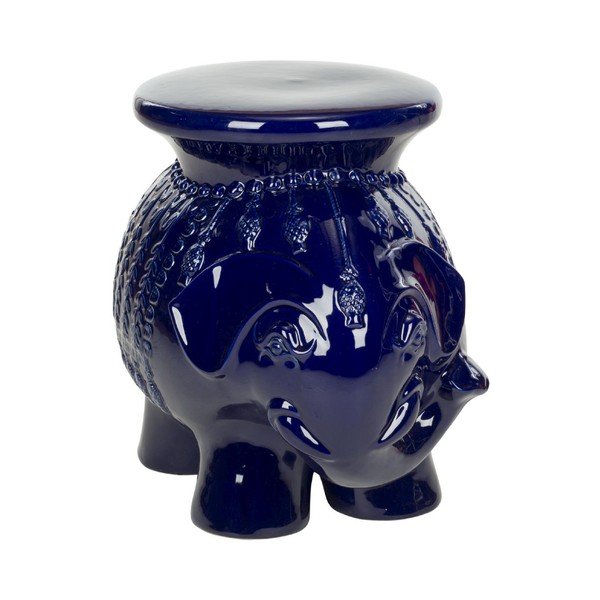 Niebieski stolik ceramiczny Safavieh Capri-image-1