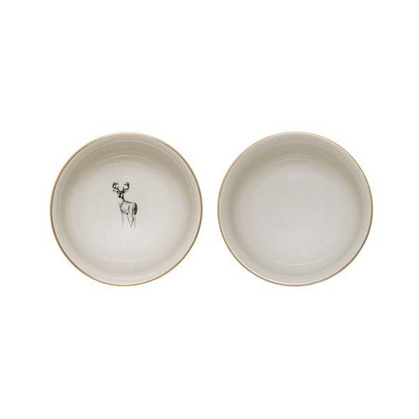 Zestaw 2 ceramicznych misek Bloomingville Noel-image-2