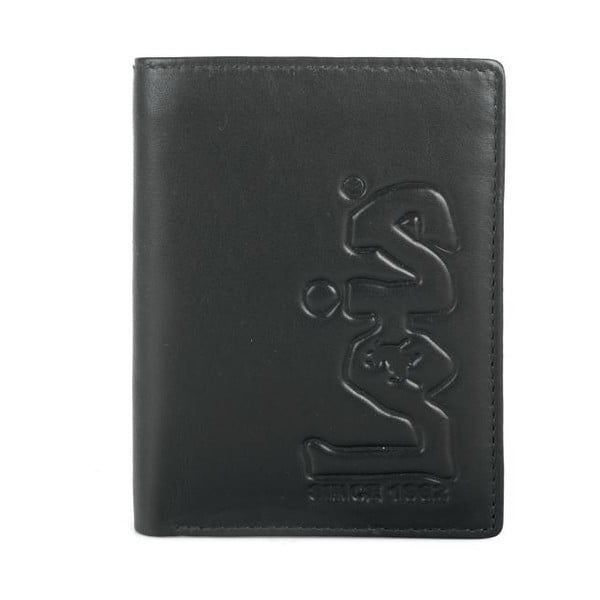 Skórzany portfel męski LOIS no. 818, czarny
