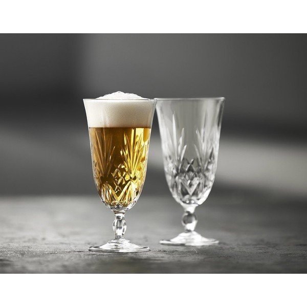 Kieliszki zestaw 4 szt. do piwa 400 ml Melodia – Lyngby Glas-image-2